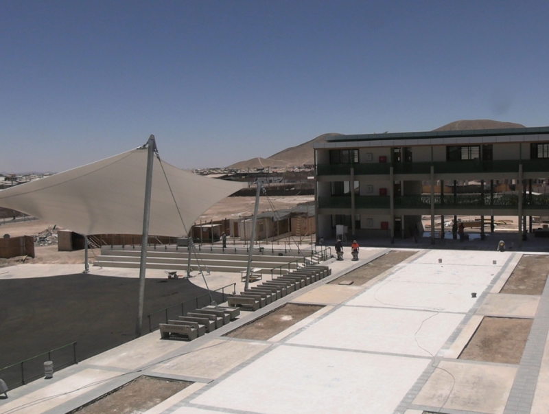 Nueva construcción de Don Bosco Calama a pasos de su entrega