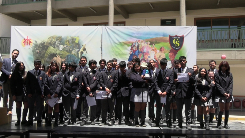 Colegio Don Bosco de Calama despide a sus cuartos medios en emotiva ceremonia