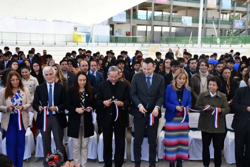 Ministra de Minería inaugura etapa 6.1 del Colegio Técnico Industrial Don Bosco de Calama