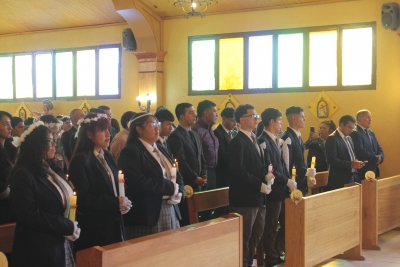 Más de 20 alumnos(as) realizaron sacramento de la Confirmación
